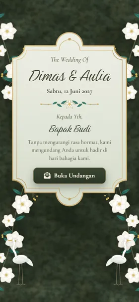 Sampul undangan Taman Magnolia