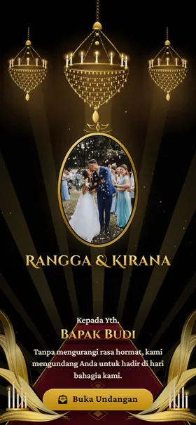 Sampul undangan Aula Kencana